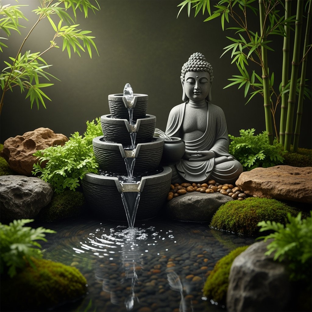 Water Feature Collection by Ancient Wisdom – Tranquil, Eco-Friendly Home Decor