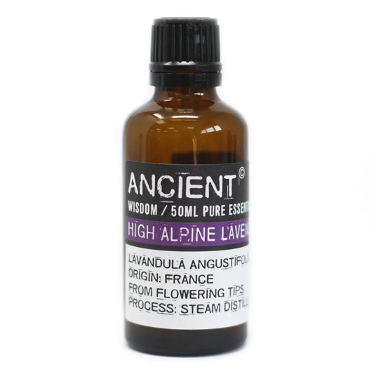 High Alpine Lavender Essential Oil 50ml by Ancient Wisdom – Pure & Ethically Sourced - Underground Allure