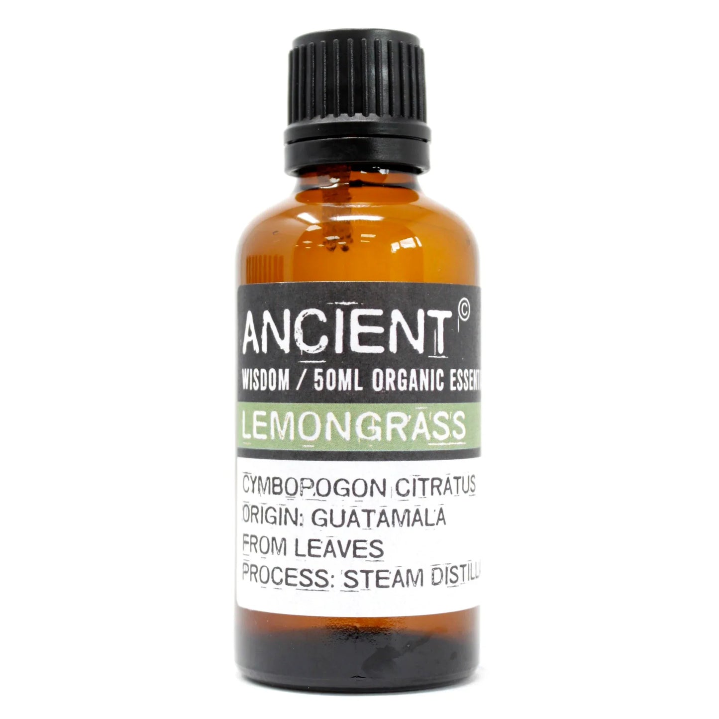 Lemongrass Essential Oil 50ml by Ancient Wisdom – Refreshing, Restorative & Ethically Sourced | Underground Allure - Underground Allure