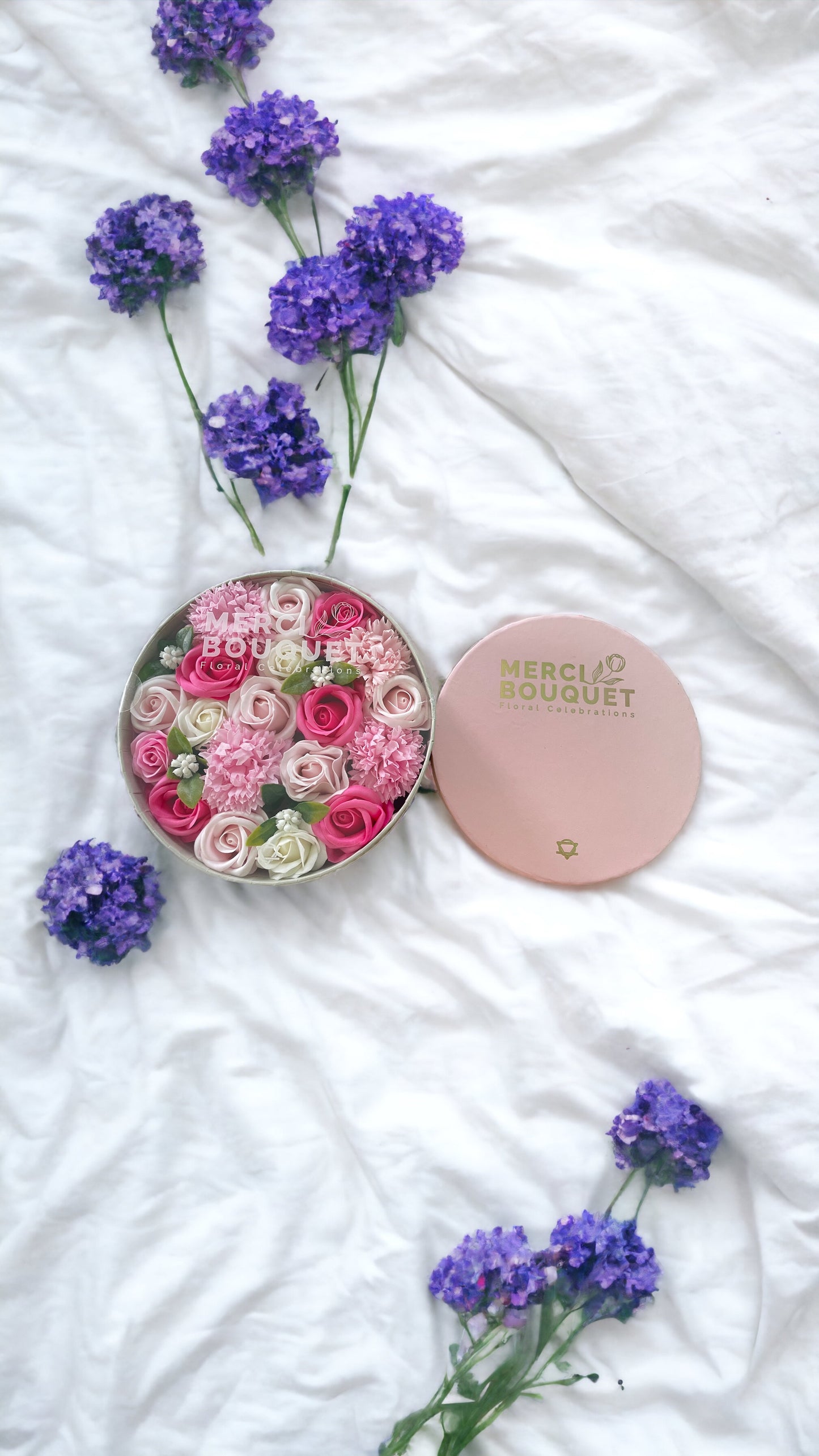 Round Box - Baby Blessings - Pinks