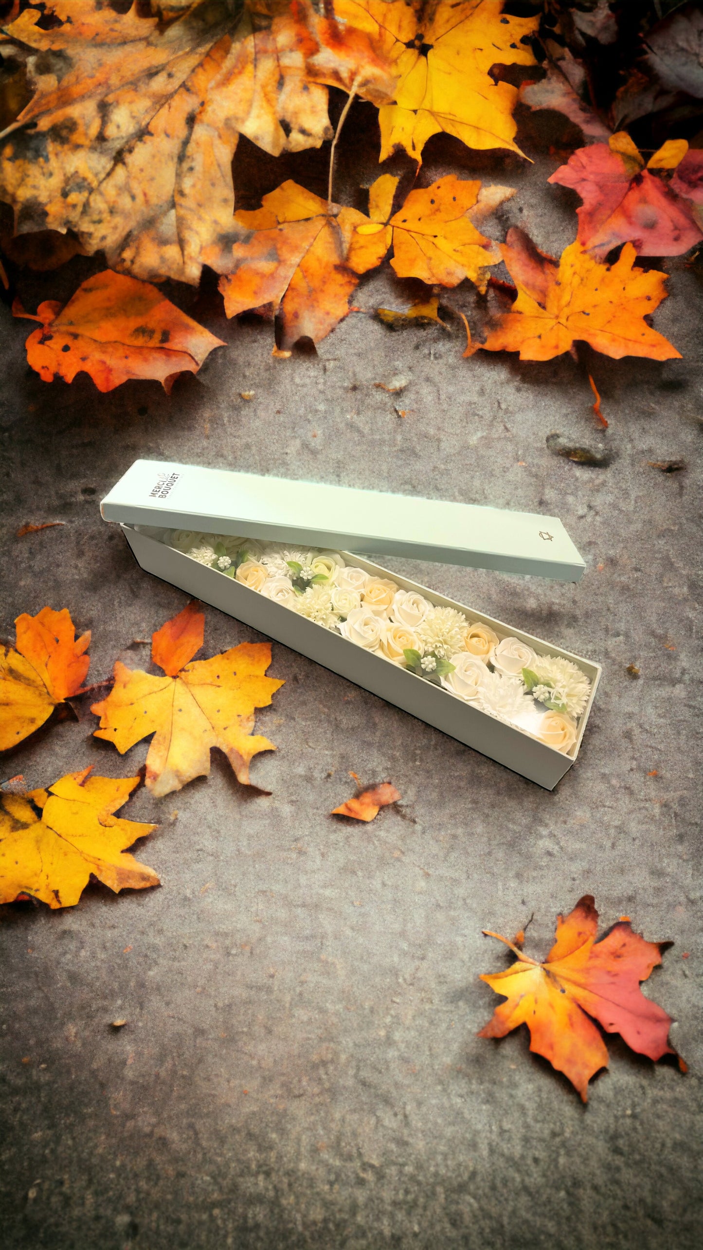 Extra Long Box - Wedding Blessings - White & Ivory