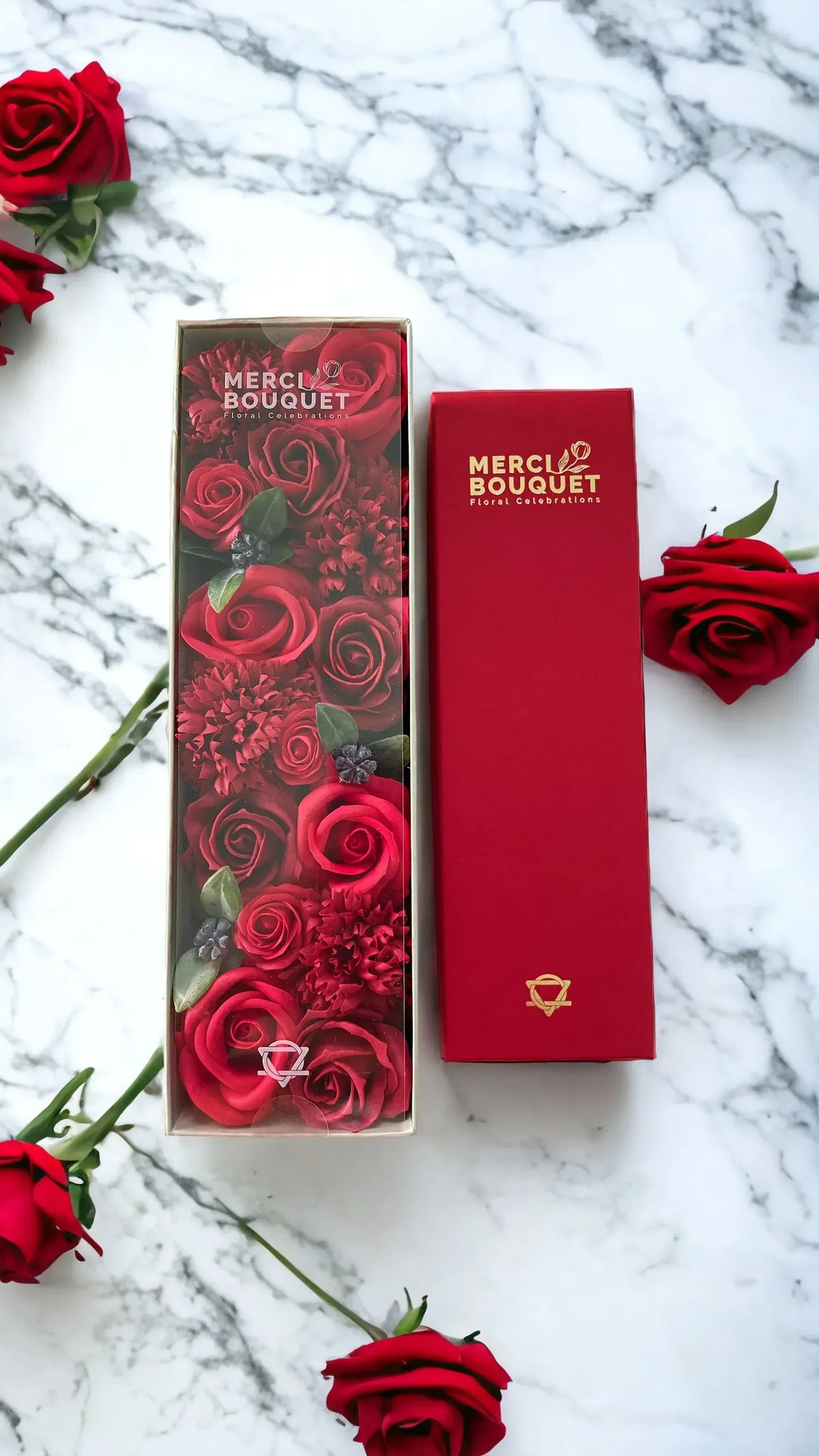 Long Box - Classic Red Roses - Underground Allure