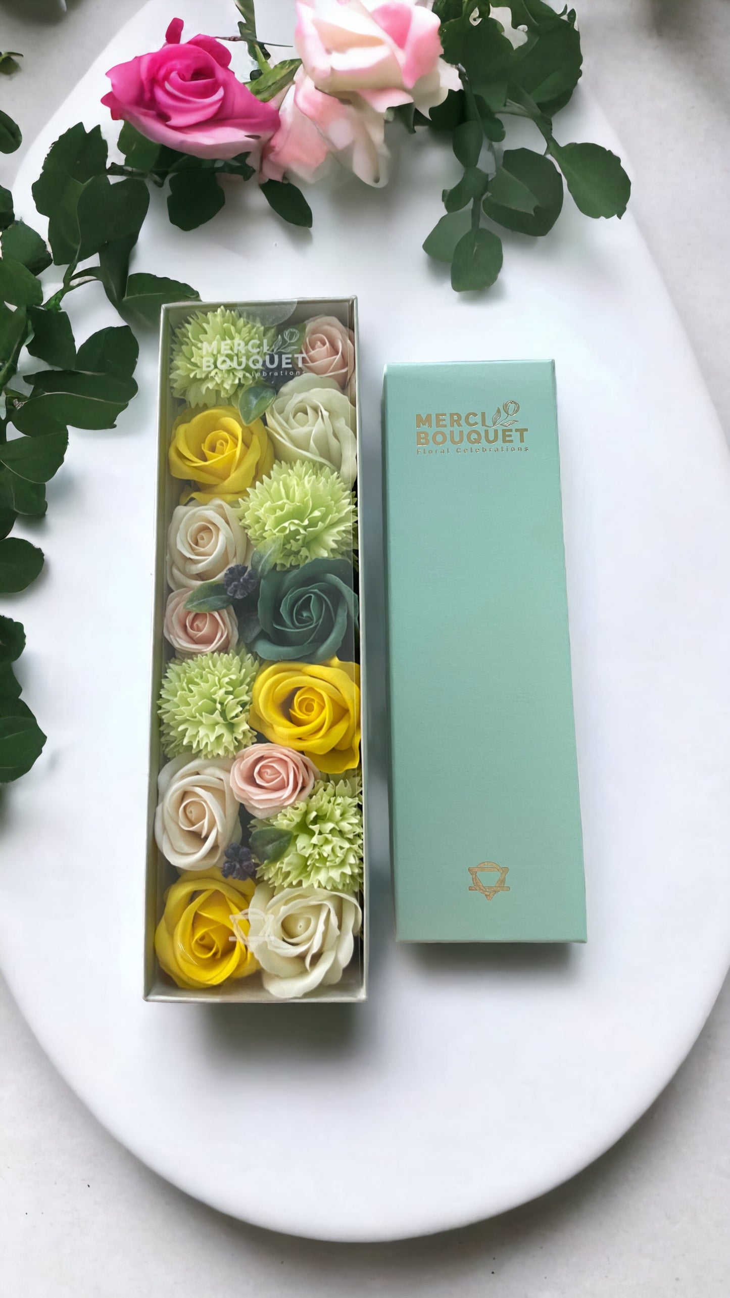 Long Box - Spring Celibrations - Yellow & Greens