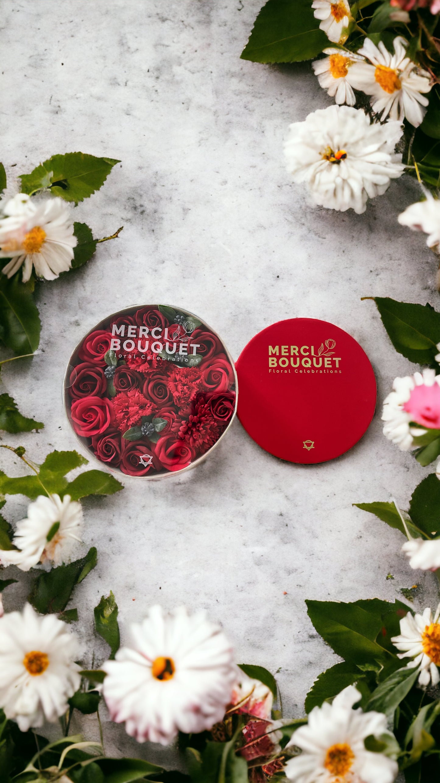 Round Box - Vintage Roses