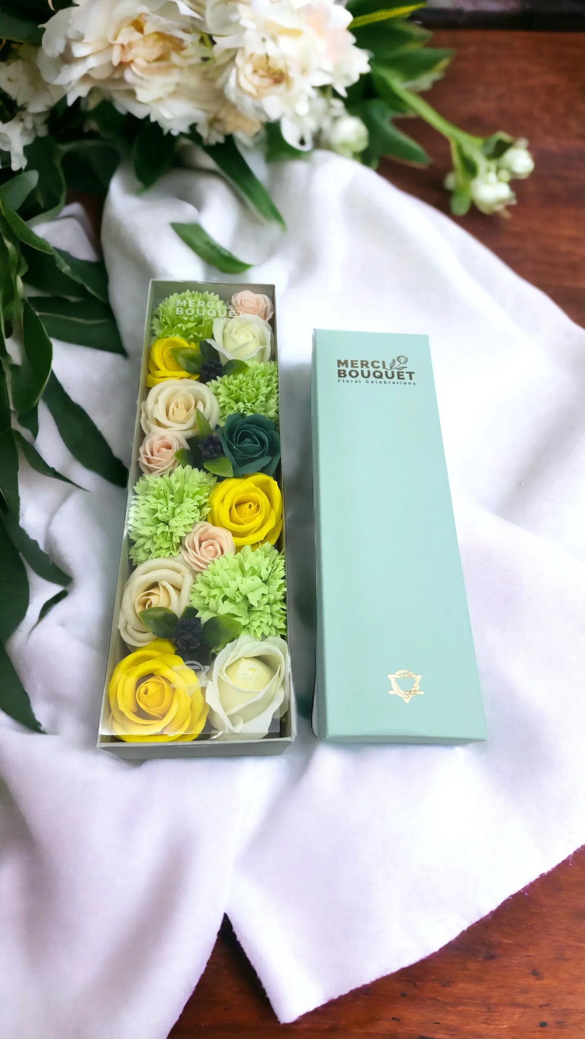 Flower Soap - White & Ivory - Underground Allure