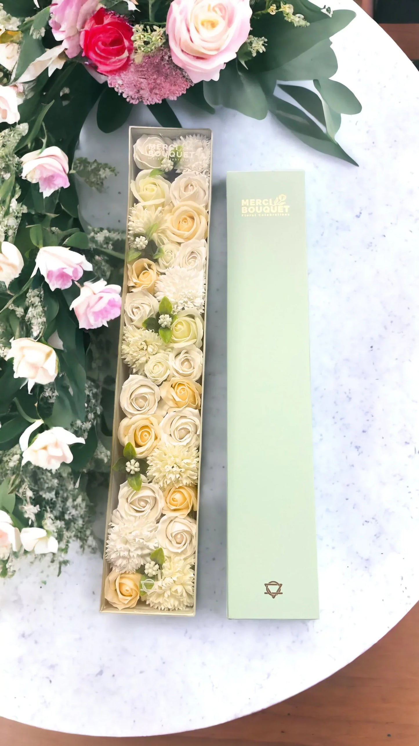 Flower Soap - White & Ivory - Underground Allure