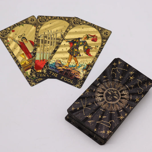 Gold Foil Tarot - Let the Magic Begin - Gift Box - Underground Allure