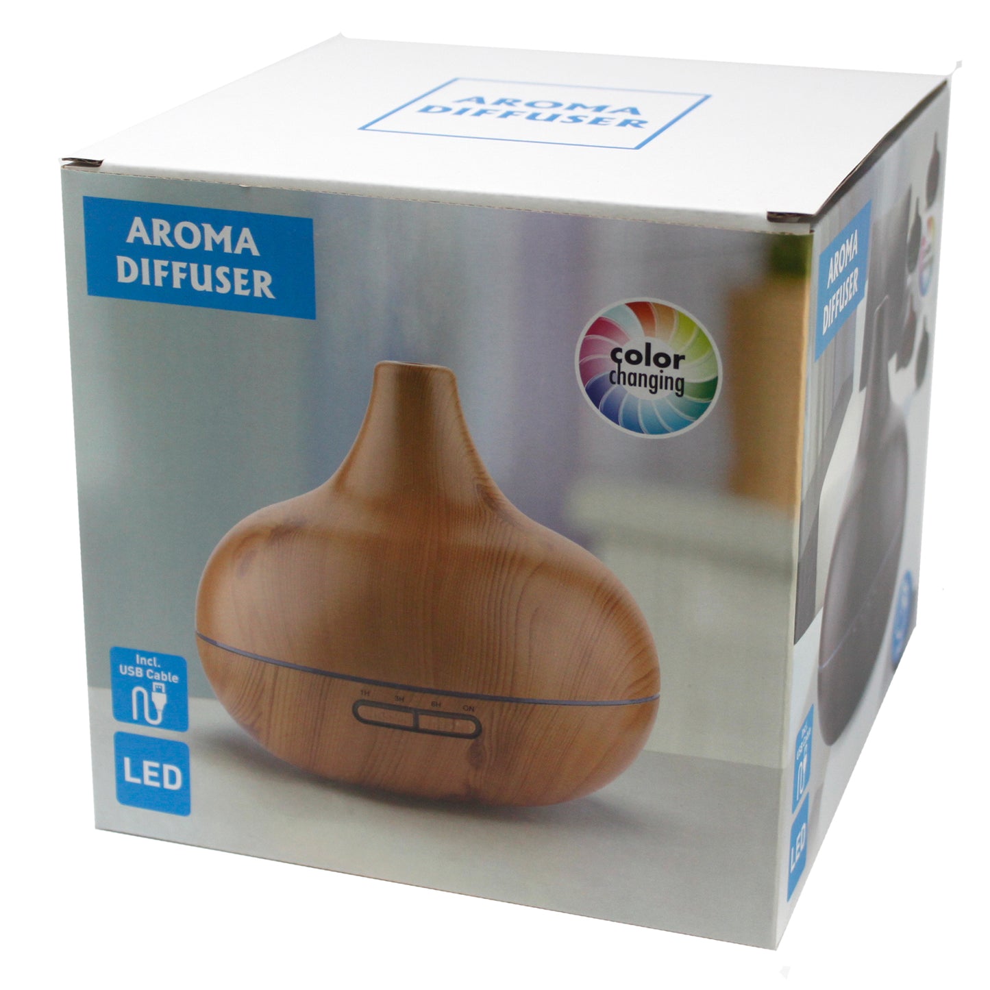 Santorini Atomiser - Shell Effect - USB - Colour Change - Timer boxed