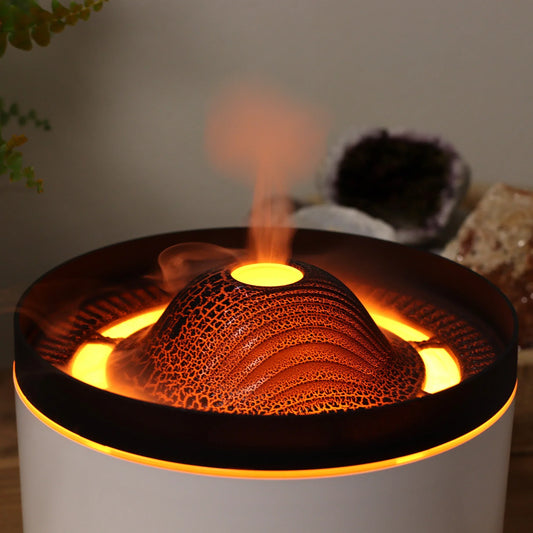 Large Volcano Effect Aroma Diffuser (plug) Two Colours - 560ml - Underground Allure
