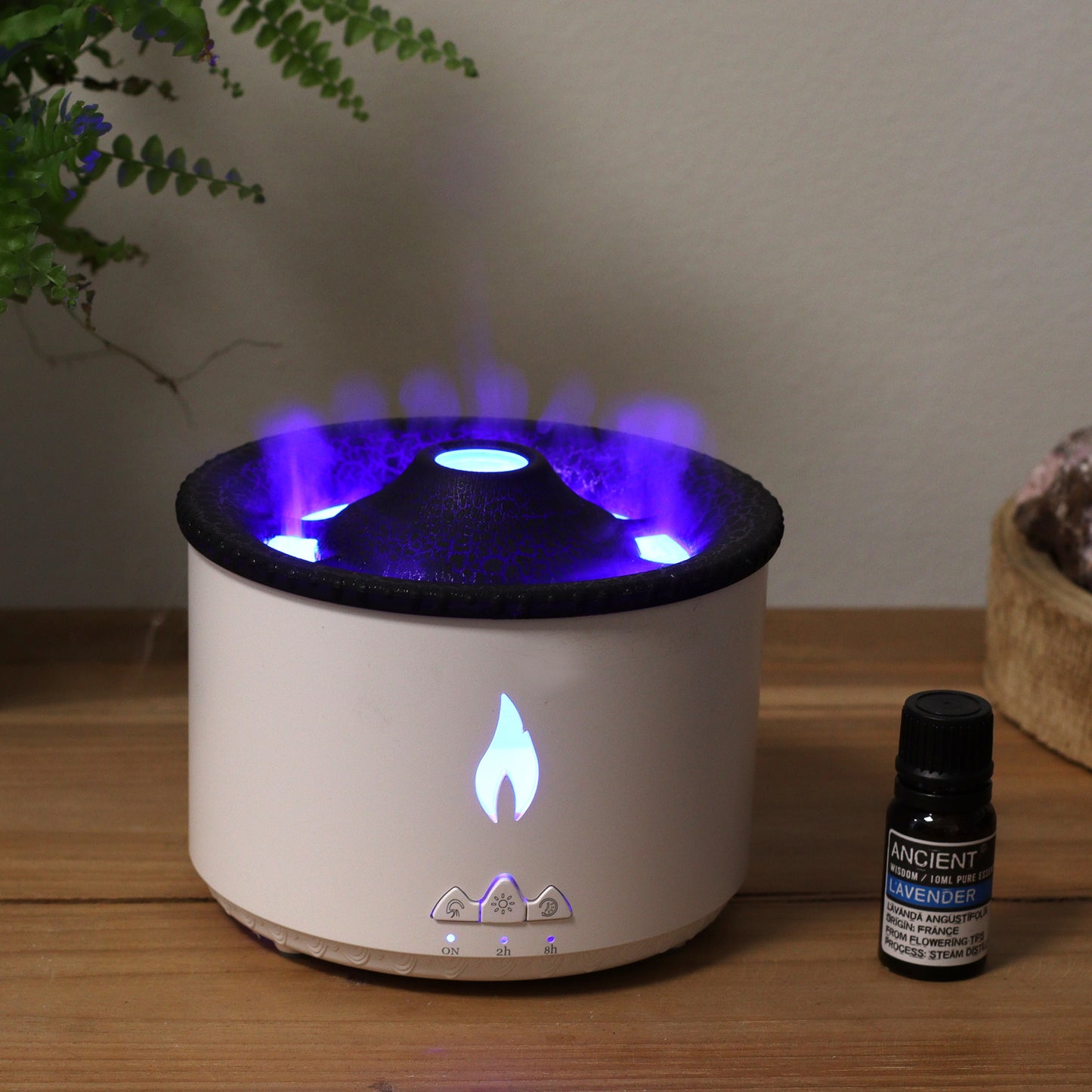 Medium Volcano Effect Aroma Diffuser (plug) Two Colours -360ml blur