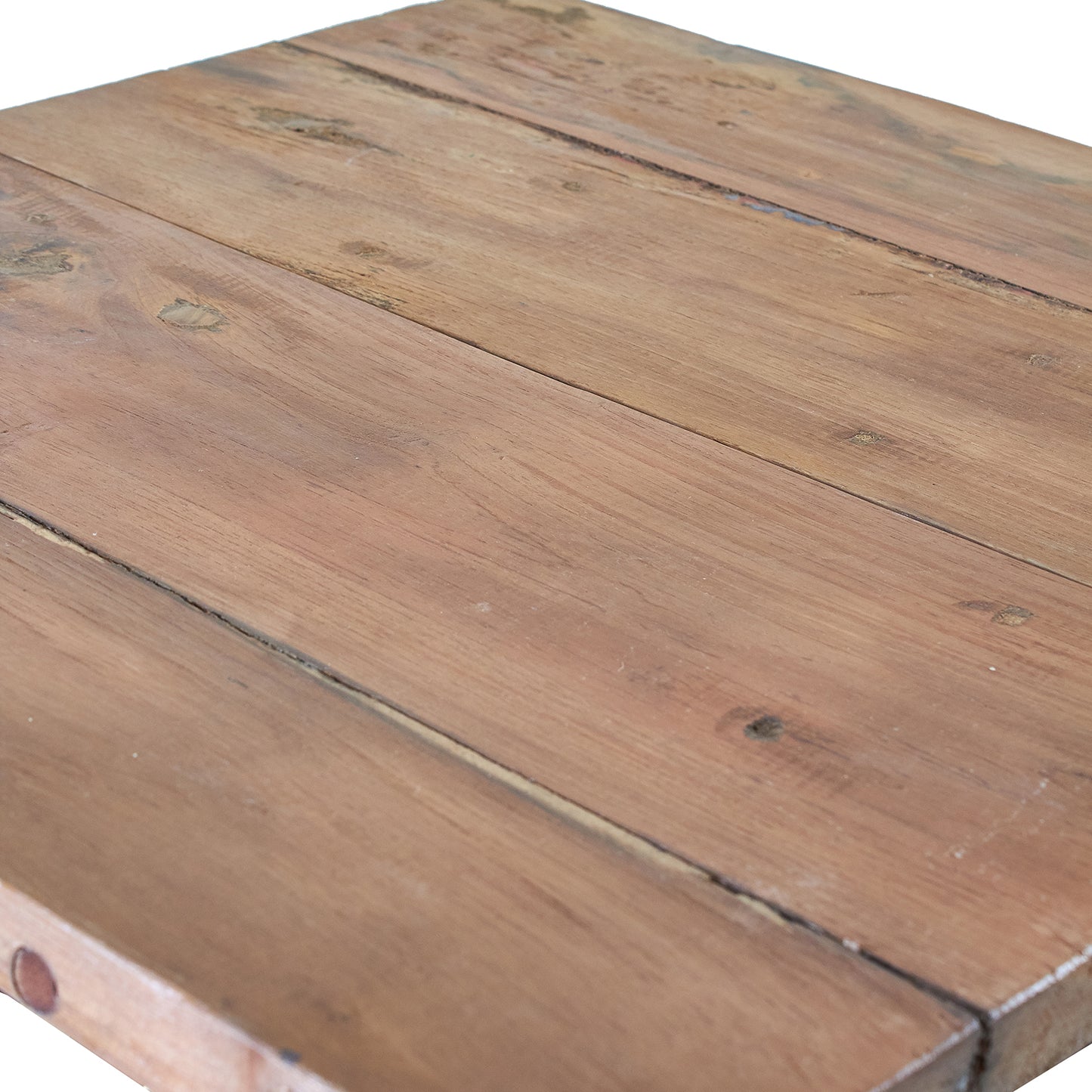 Square Folding Coffee Table - 50cm - Recycled Teak Wood