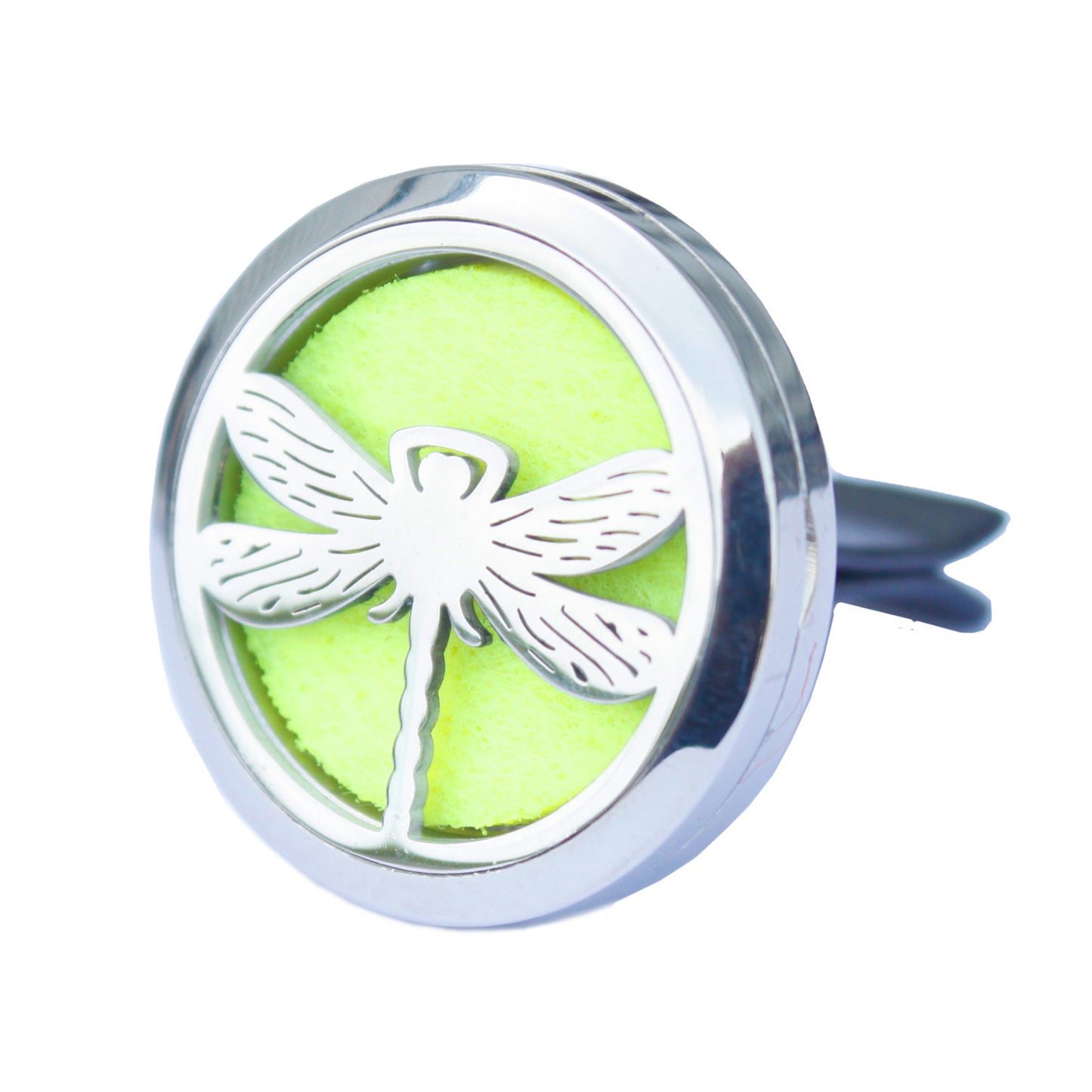 Dragon fly Car diffuser with green pad