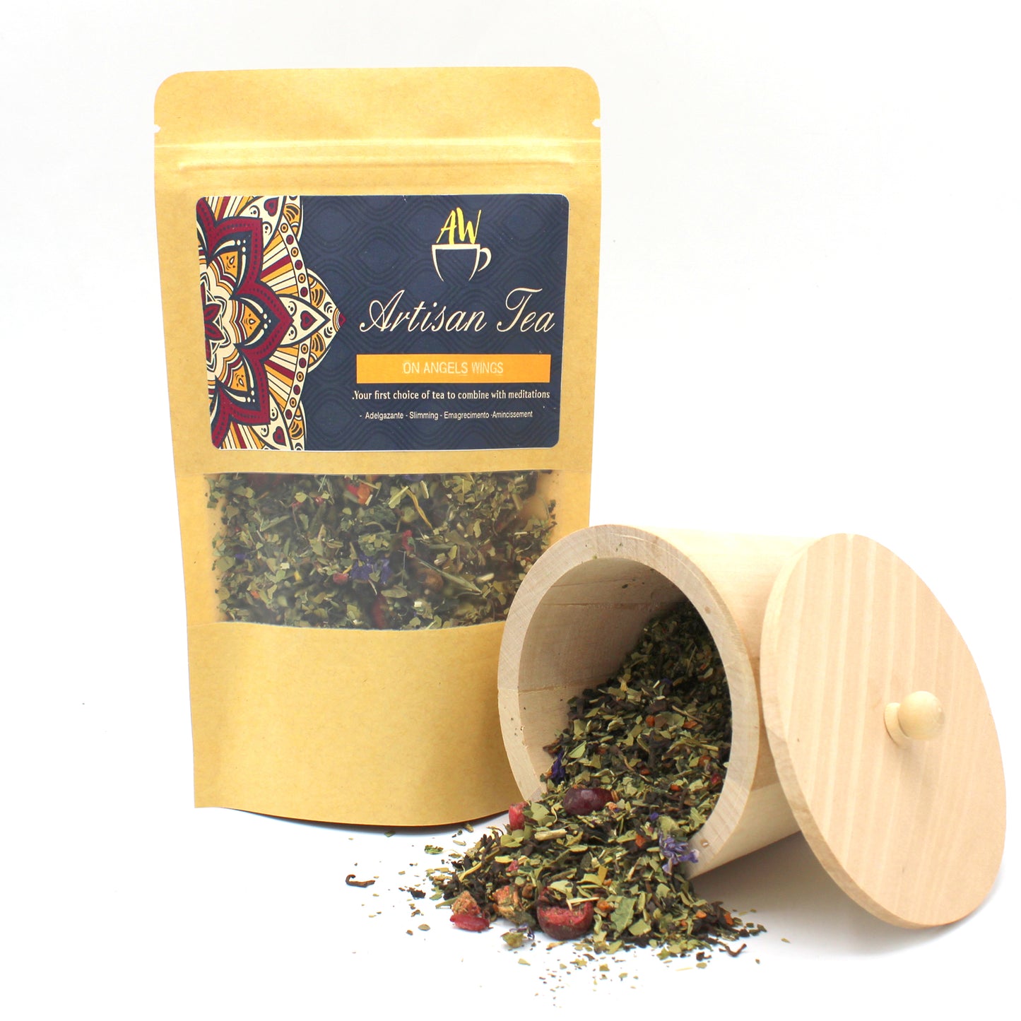 50g bag On Angels Wings Artisan tea
