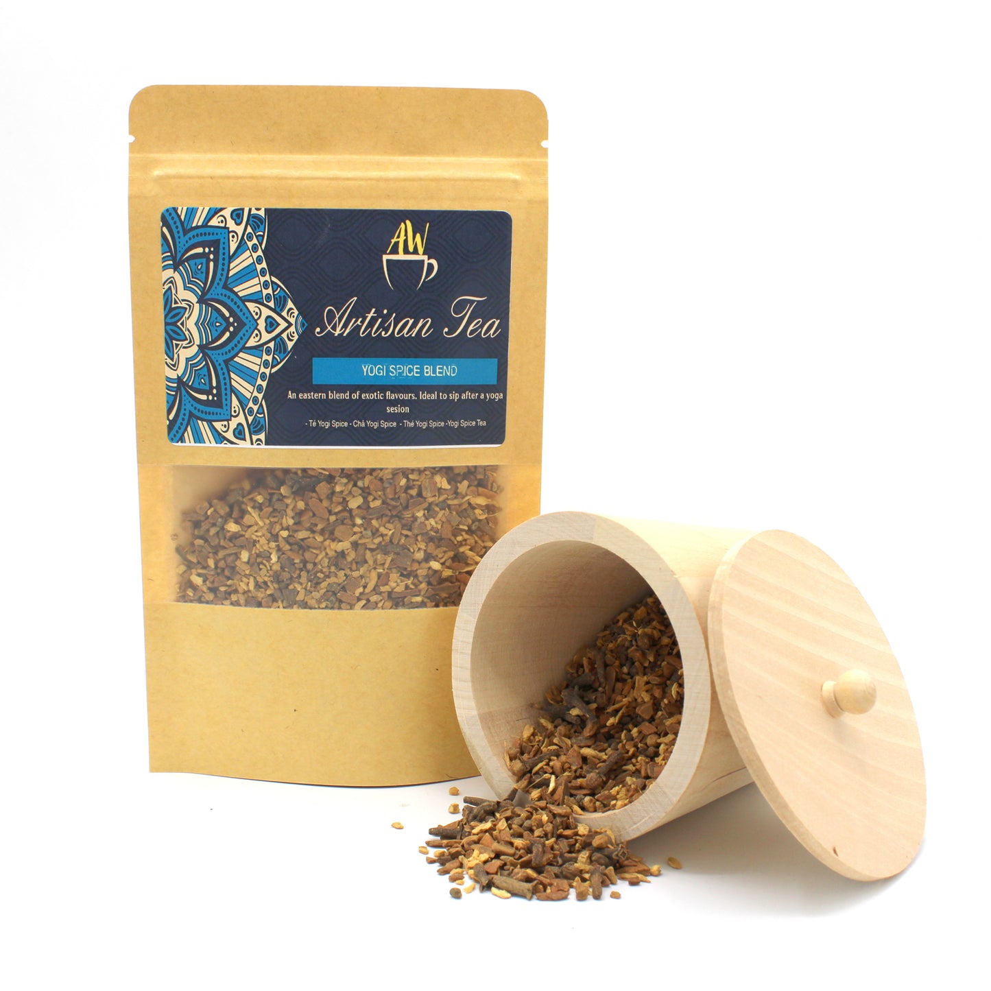 50g bag Of Yogi Spice Artisan tea