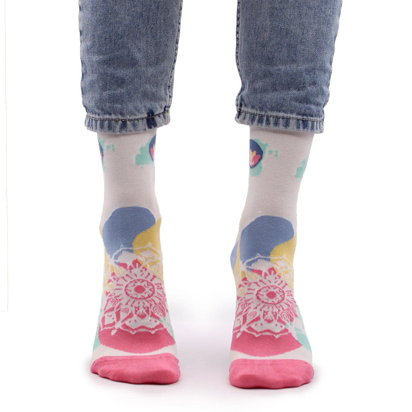 Hop Hare Bamboo Socks - Meditation - Underground Allure