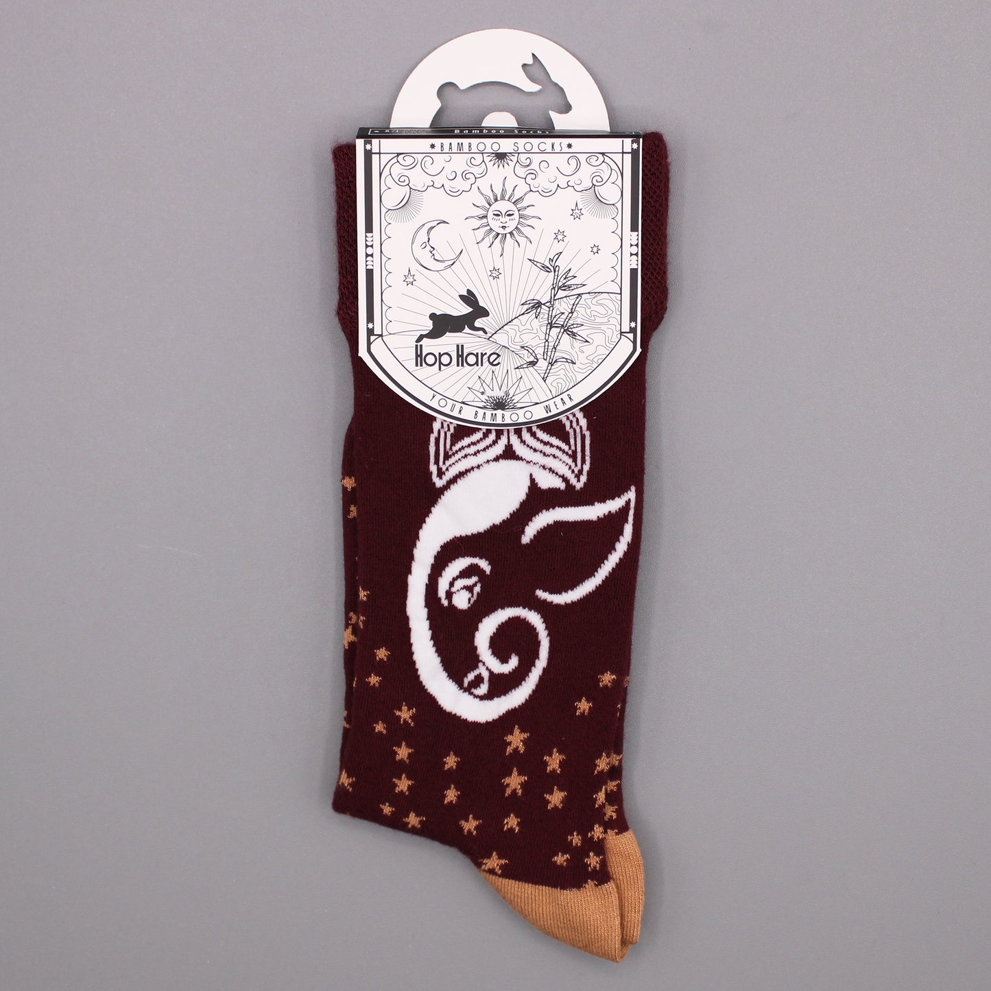 Hop Hare Bamboo Socks - Ganesha