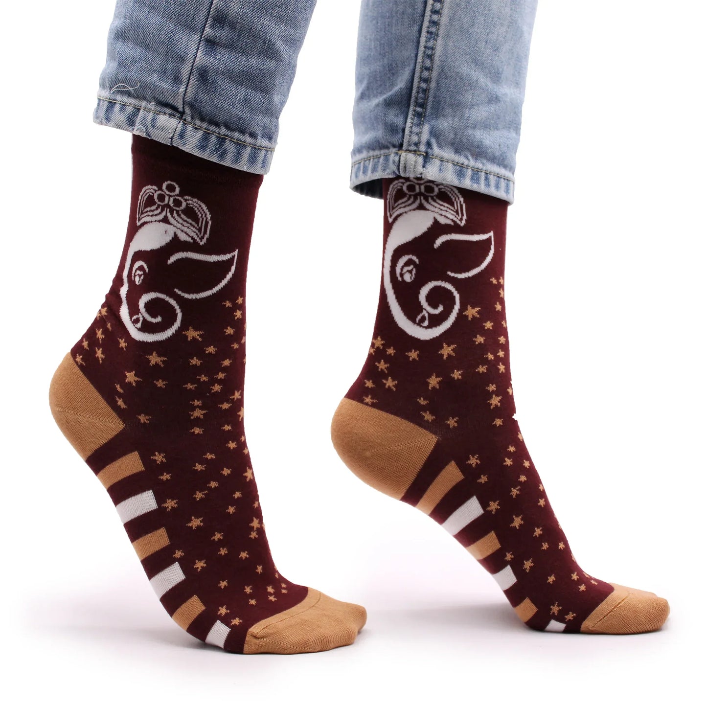 Hop Hare Bamboo Socks - Ganesha - Underground Allure