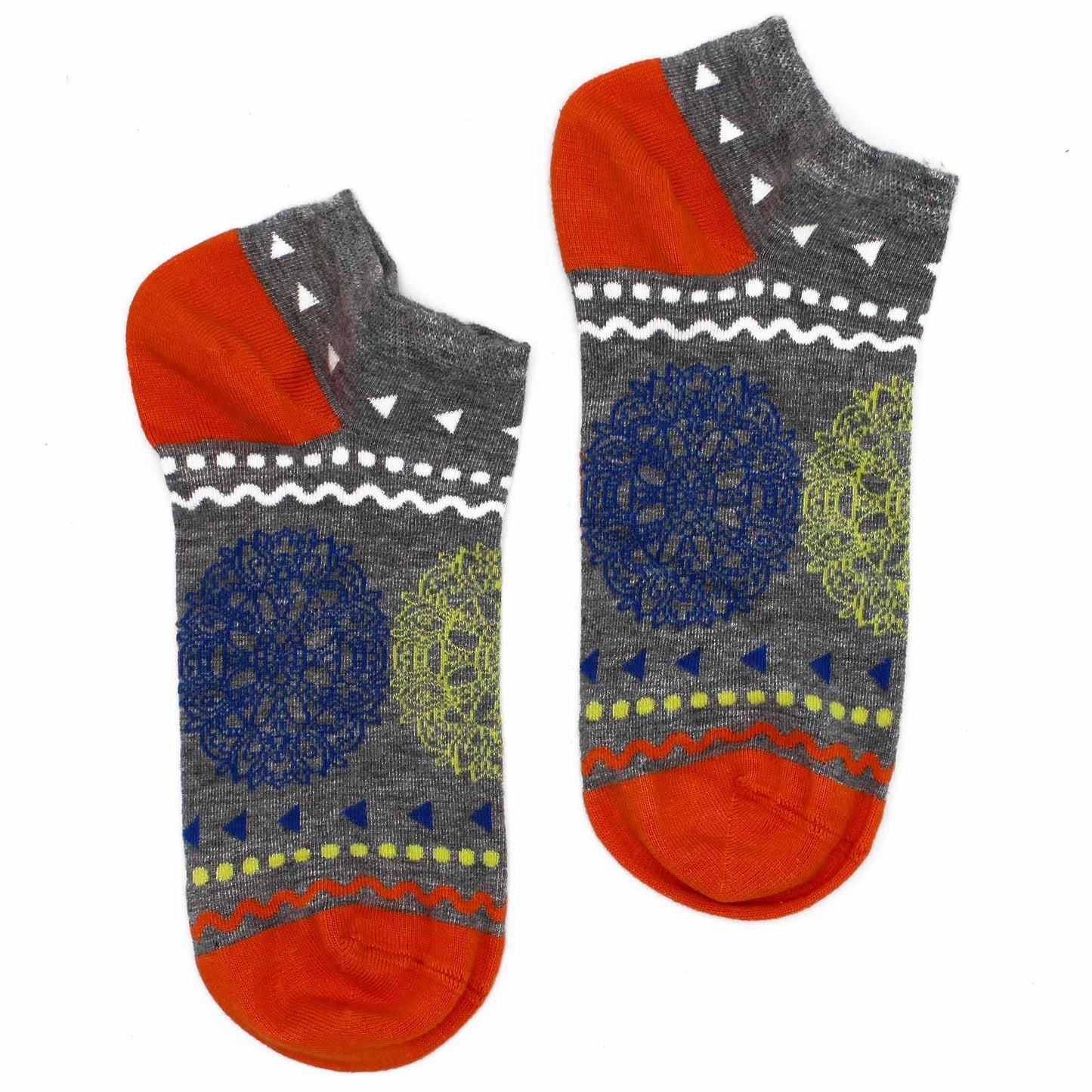 Hop Hare Bamboo Socks Low Cut - Flowers of Life - Underground Allure