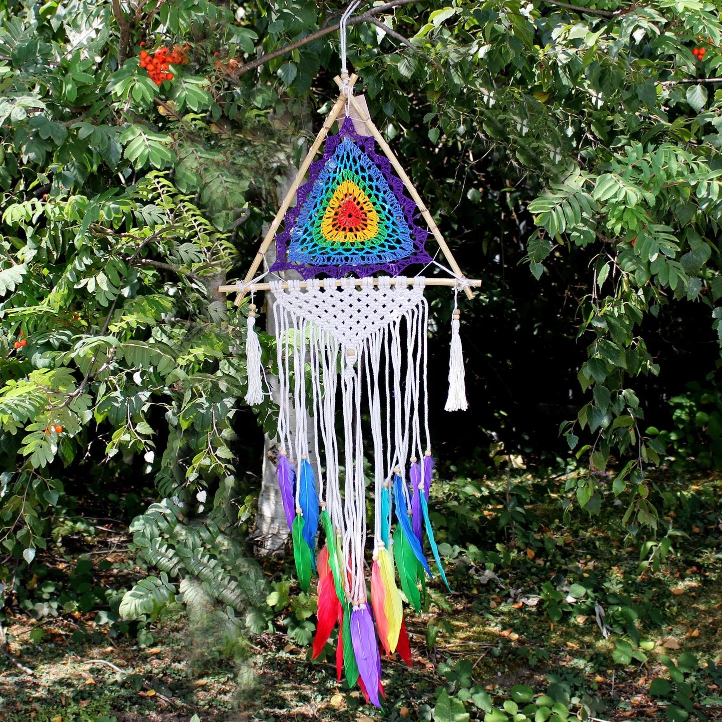 Bali Dream Catchers - Med Multi Pyramid - Underground Allure