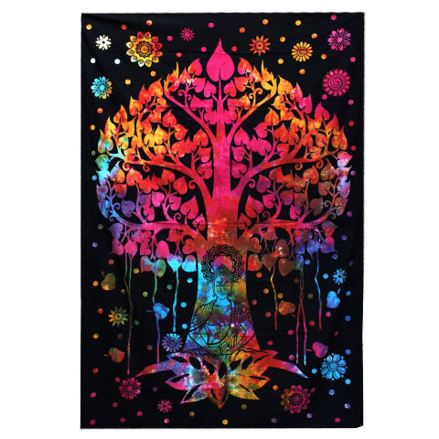 Single Cotton Bedspread - Bodhi Tree