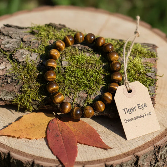 Tiger Eye Power Bracelet – Courage, Confidence & Overcoming Fear - Underground Allure