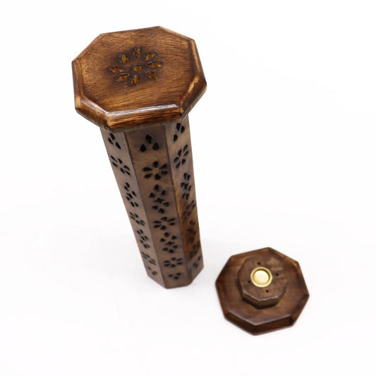 Handcrafted Wooden Incense Holders & Ash Catchers – Artisan Luxury from Saharanpur, India - Underground Allure