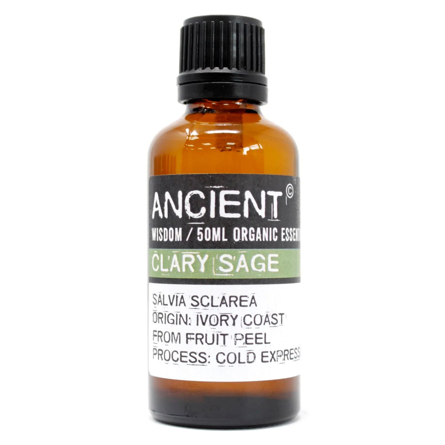 Clary Sage Essential Oil 50ml by Ancient Wisdom – Pure, Balancing & Ethically Sourced | Underground Allure - Underground Allure