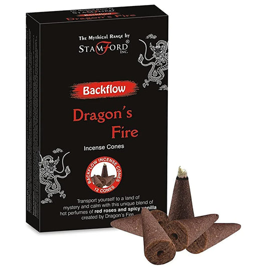 Stamford Mythical Backflow Incense Cones - Magical Scents - Underground Allure