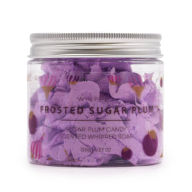 Frosted Sugar Plum Whipped Cream Soap 120g Underground Allure, Essex UK