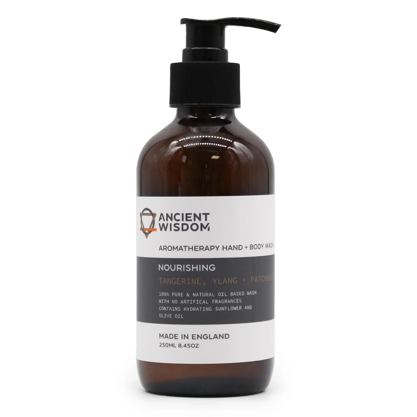 Ancient Wisdom Tangerine, Ylang & Patchouli Hand & Body Wash 250ml - Underground Allure