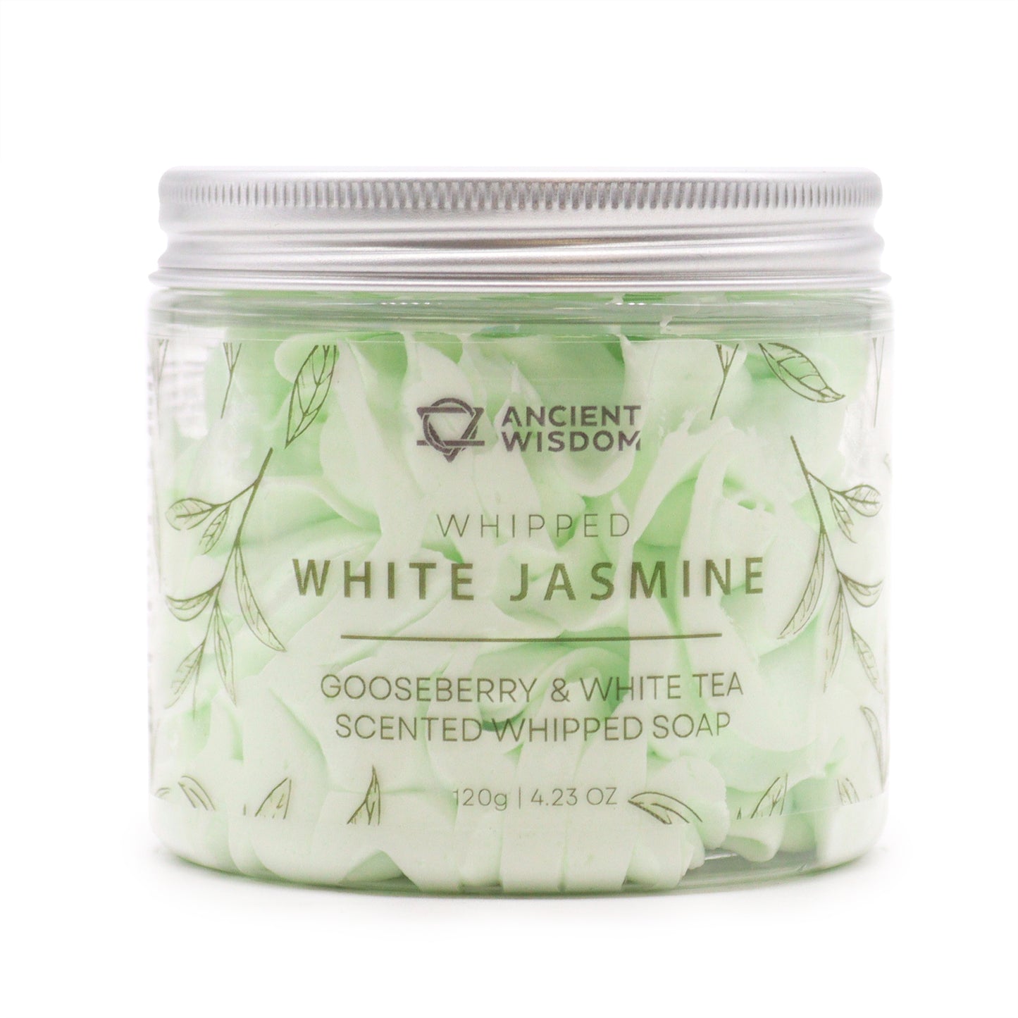 White Jasmine Whipped Cream Soap 120g Underground Allure, Essex UK