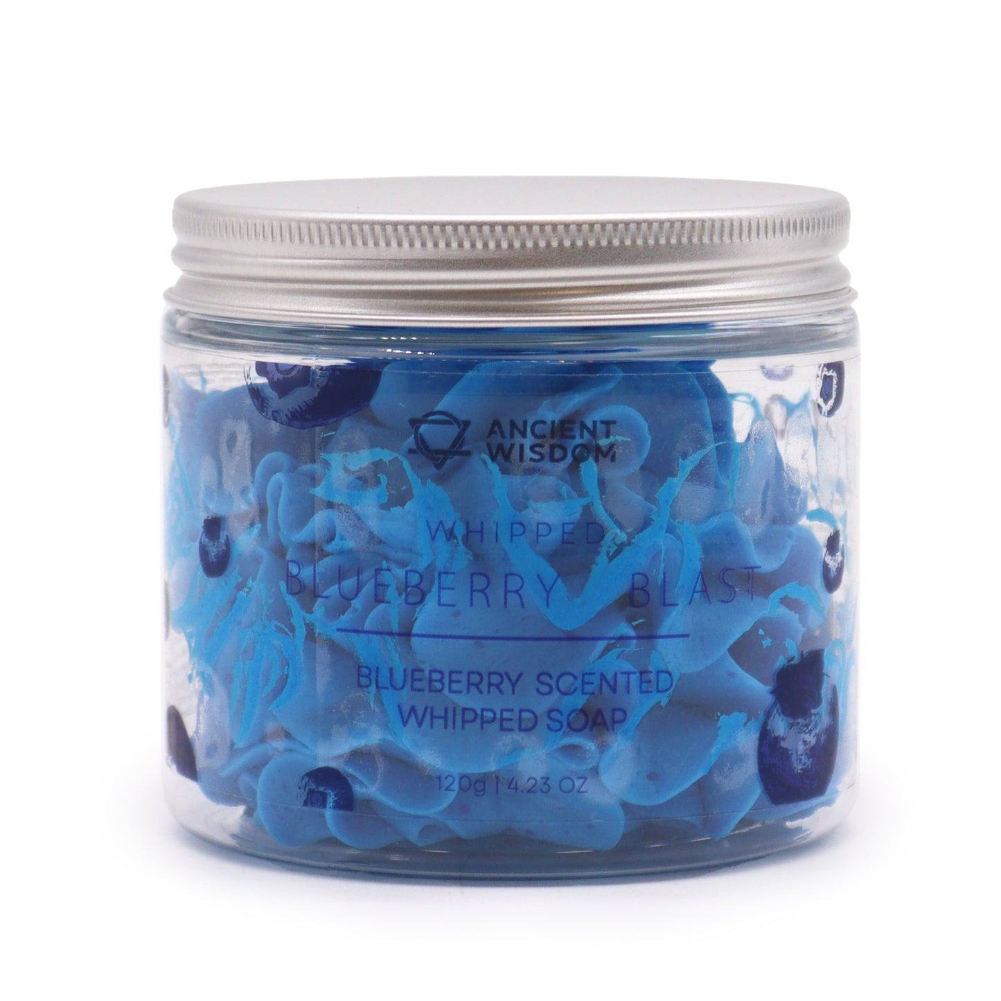 Blueberry Whipped Cream Soap 120g Underground Allure, Essex UK