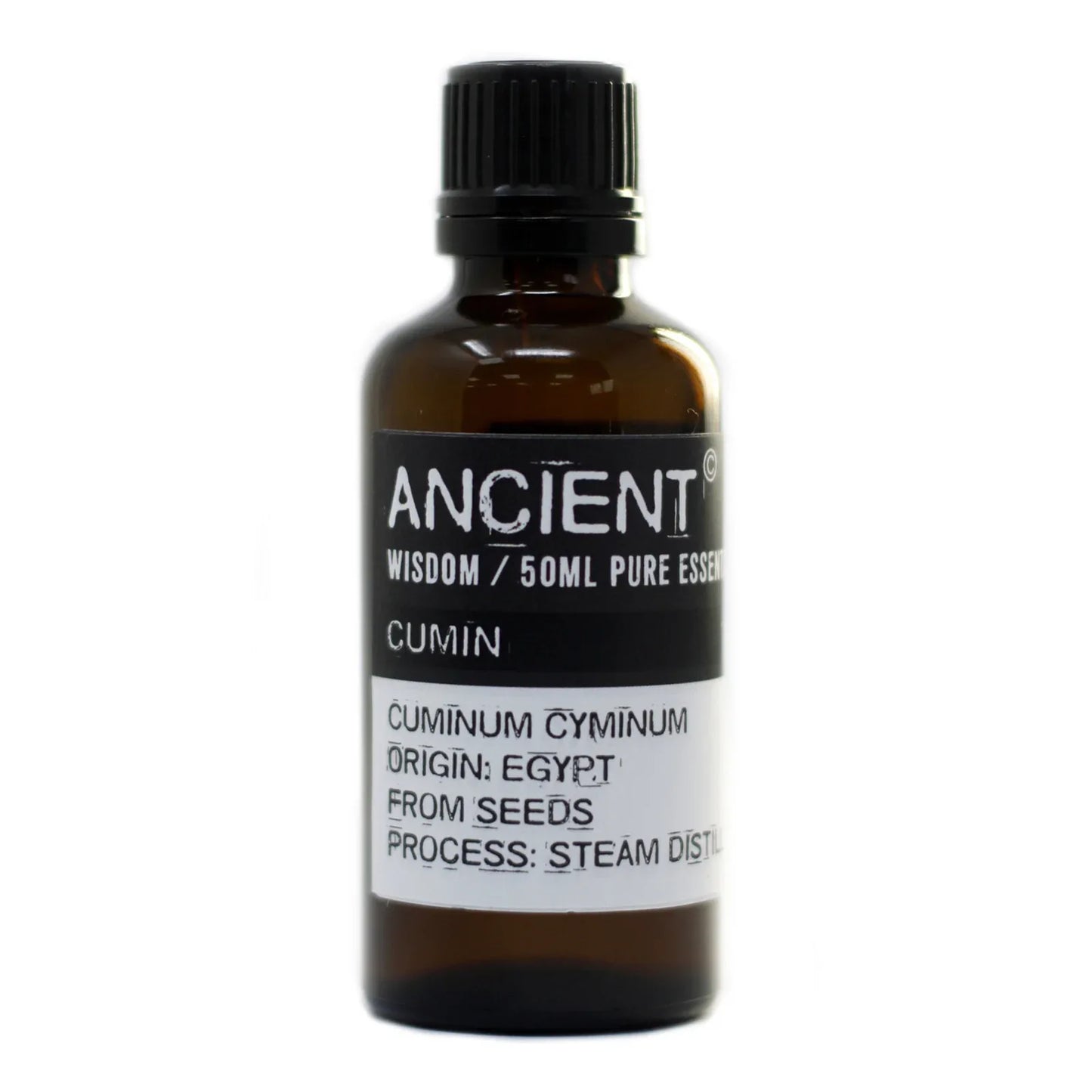 Cumin Seed Essential Oil 50ml by Ancient Wisdom – Pure, Antimicrobial & Ethically Sourced | Underground Allure - Underground Allure