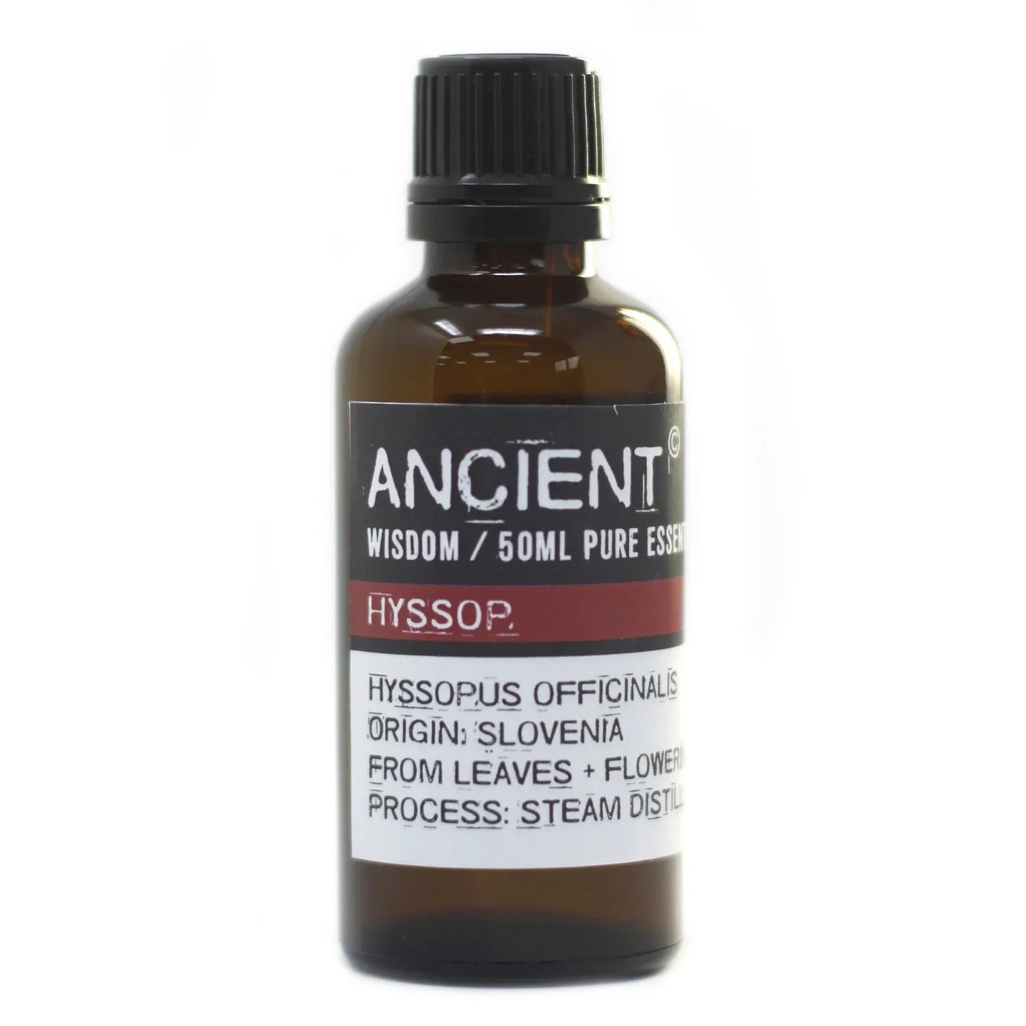 Hyssop Essential Oil 50ml by Ancient Wisdom – Pure, Restorative & Ethically Sourced | Underground Allure - Underground Allure