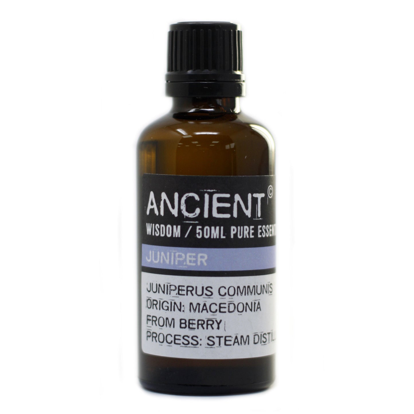 Pure juniper essential oil for air cleansing and wellness, 50ml