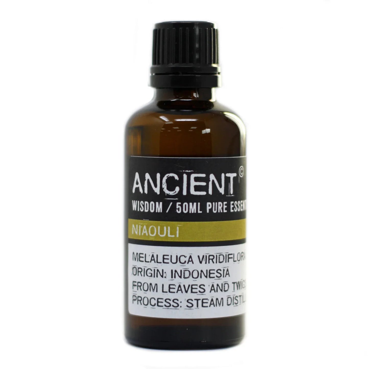 Niaouli Essential Oil 50ml by Ancient Wisdom – Therapeutic, Analgesic & Ethically Sourced | Underground Allure - Underground Allure