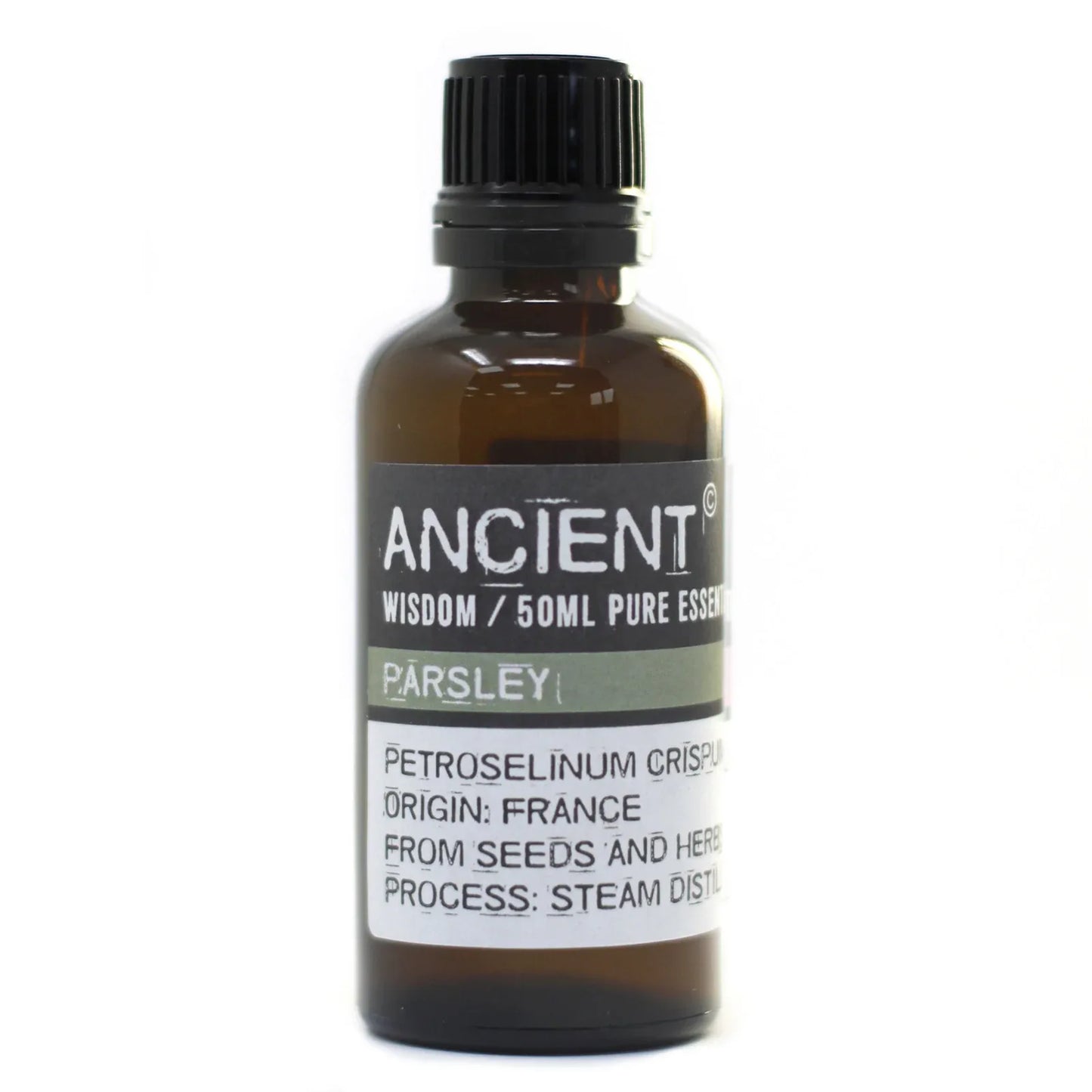 Parsley Essential Oil 50ml by Ancient Wisdom – Pure, Detoxifying & Ethically Sourced | Underground Allure - Underground Allure