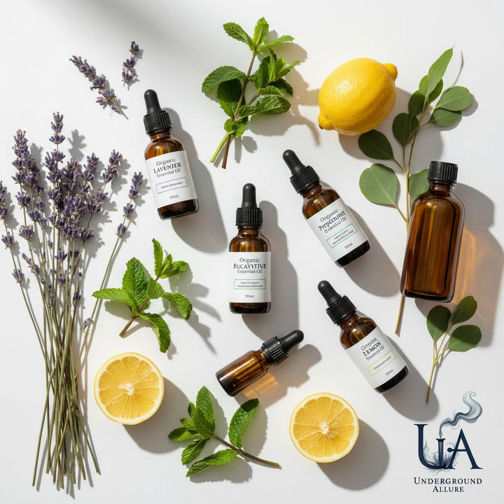 Your Pocket-Sized Powerful Wellness: Unlocking the Benefits of Essential Oils (10ml, 50ml, and Organic Selections)