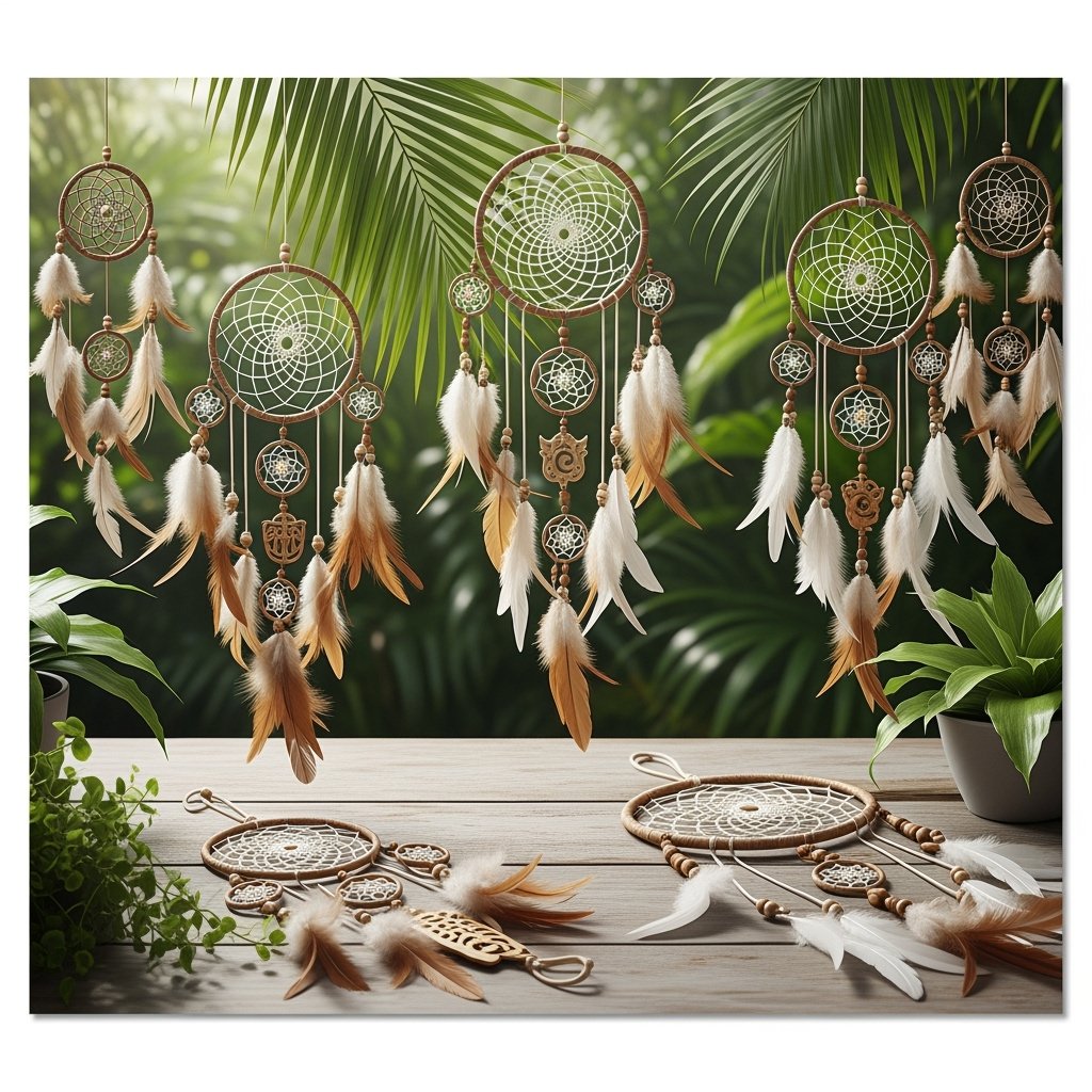 Bali Dream Catcher Collection – Handmade Bohemian Decor for Mindful Living