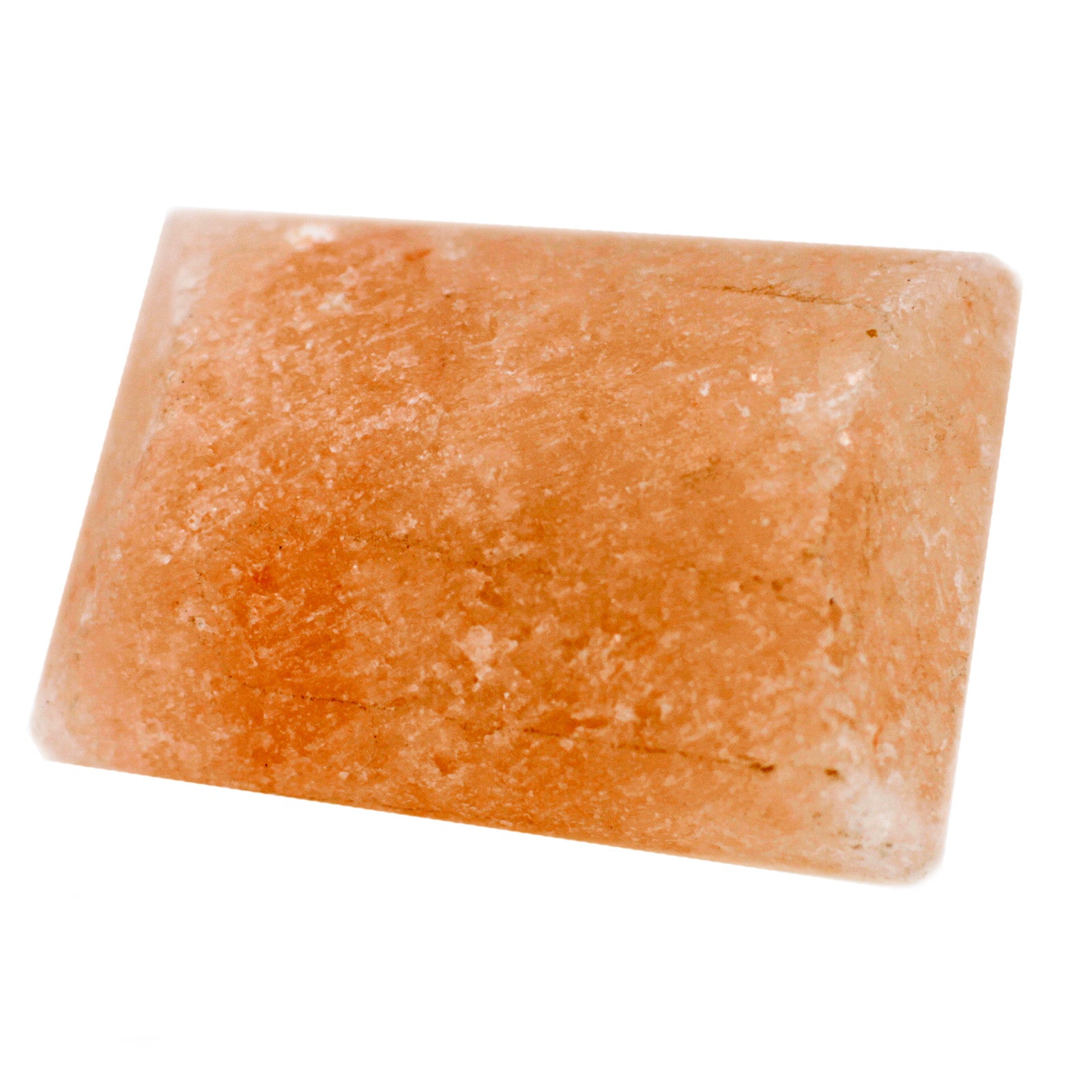 Rectangular bar of Mineral Salt Deodorant   on a white background