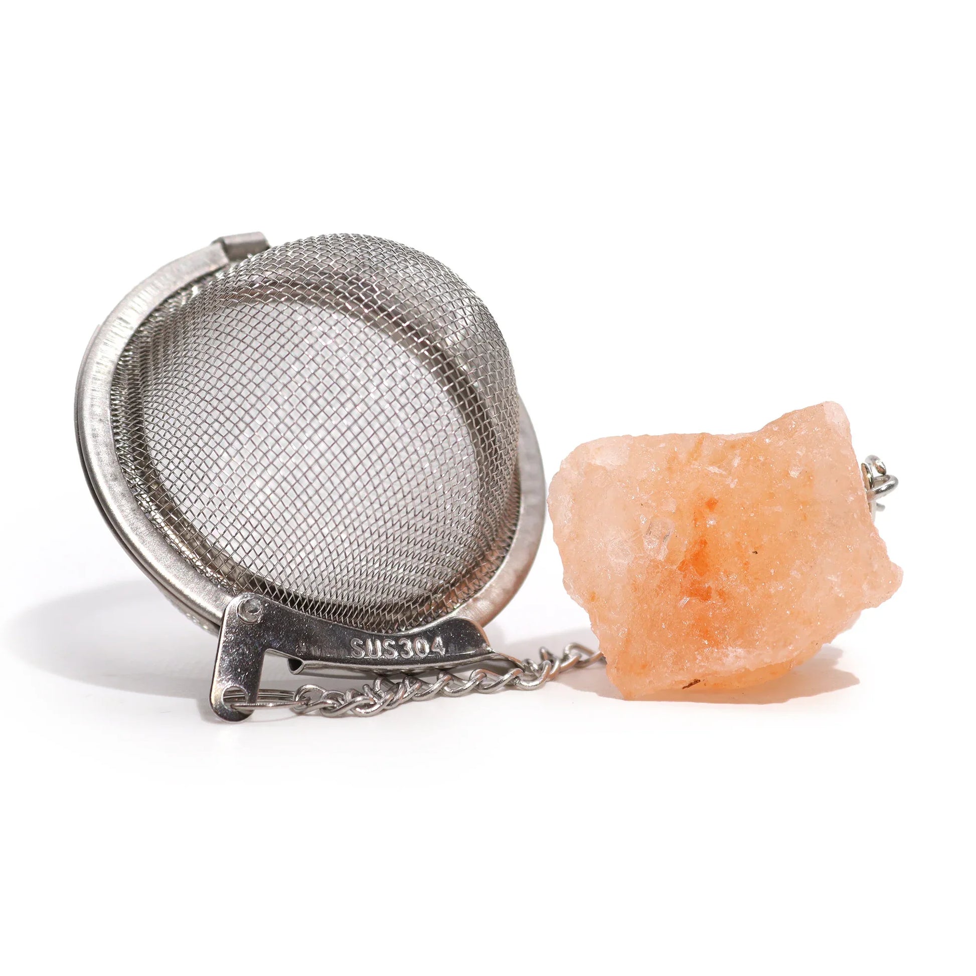 Raw Gemstone Crystal Tea Strainer – Carnelian - Underground Allure