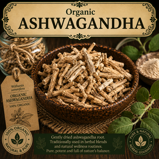 Organic Ashwagandha Root