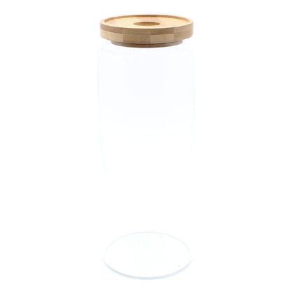 25cm Round Glas Jar on a white background