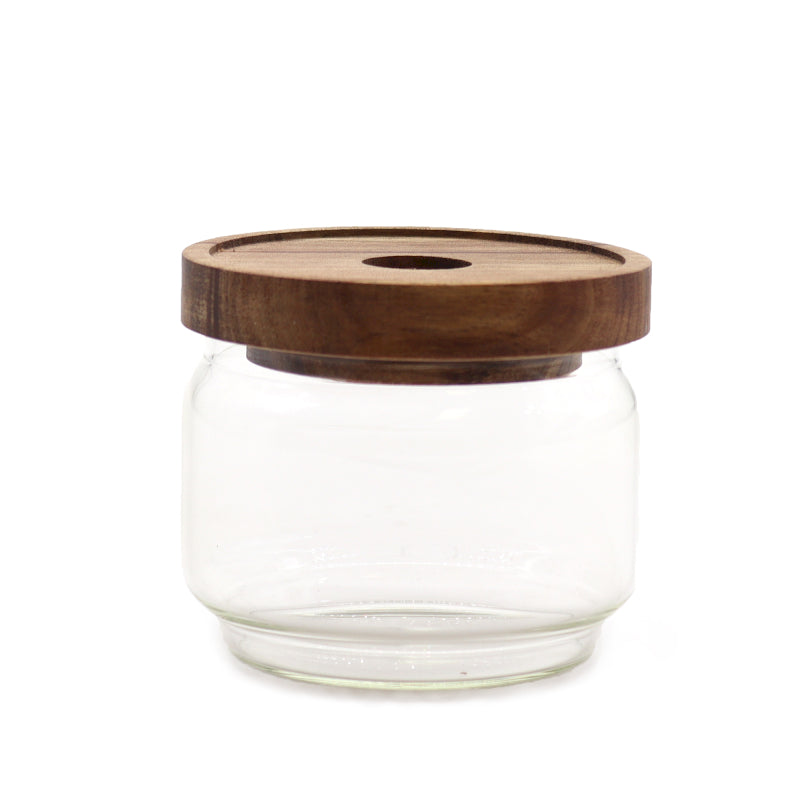 Bamboo Glass Jars UK – Eco Storage for Food, Herbs & Gifts / Underground Allure,UK,Essex