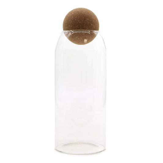 Bamboo Glass Jars UK - Eco Storage by Underground Allure - Underground Allure