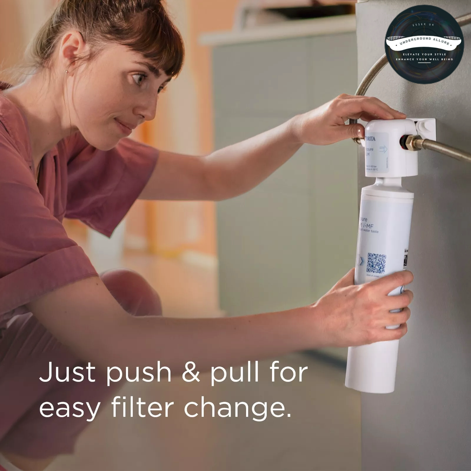 BRITA Mypure SLIM V-MF water filter system