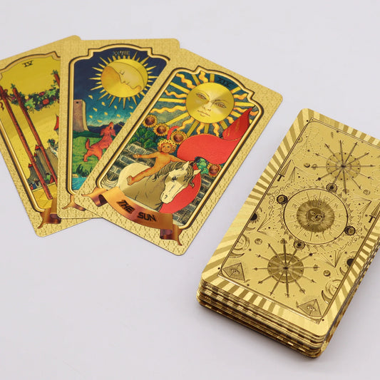 Golden Tarot Cards - Underground Allure