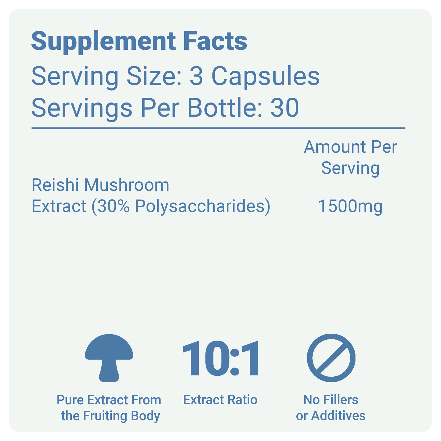 Reishi Mushroom Supplement