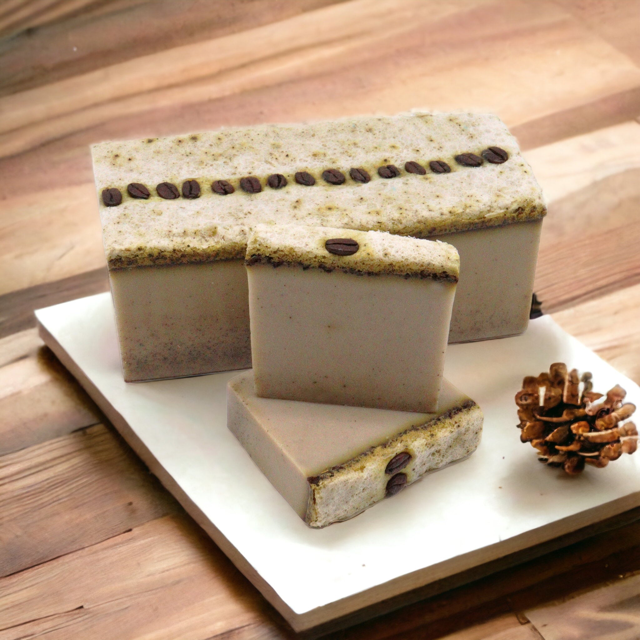 Café Latte Soap Bar - Per Slice / Loaf