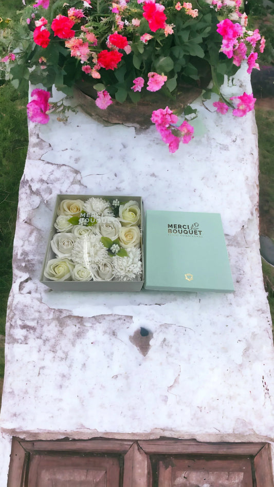 Flower Soap - White & Ivory - Underground Allure